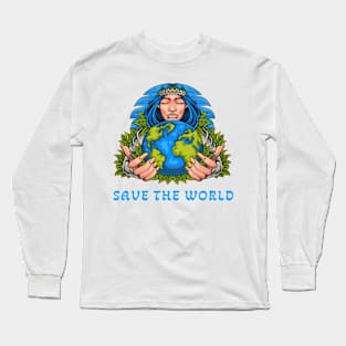 Earth Day t-shirt Gift 50th anniversary T-Shirt Long Sleeve T-Shirt